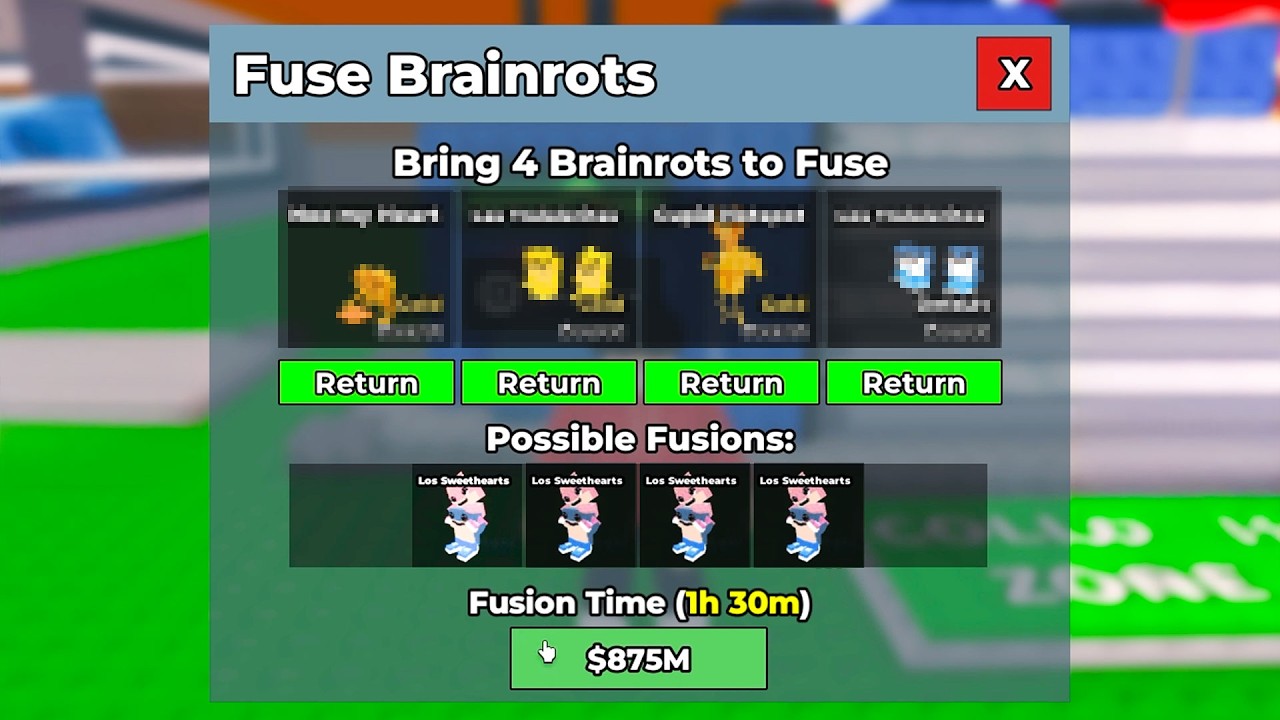 Steal a Brainrot Fuse Machine: Strategy to Get the Rarest Fusions